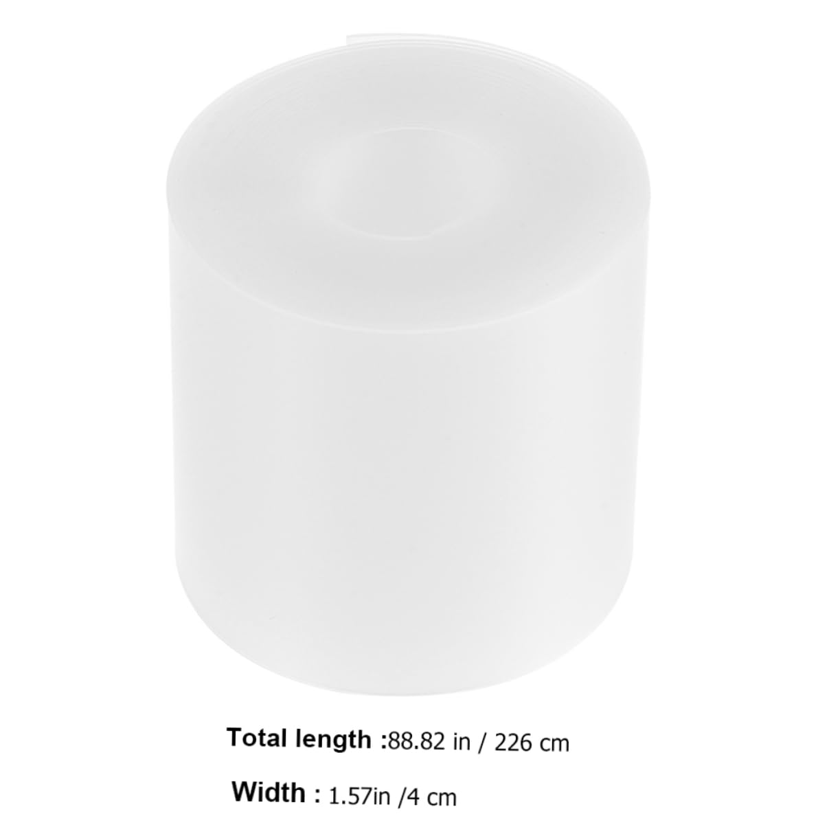 Abaodam 2 Rolls Anti-Puncture Tire Pad Tire Liner Road Inner Tube Protectors Liners Rim Mountain Bike Accessories Repair Bike Tires White Polyurethane Polymer Composite Material