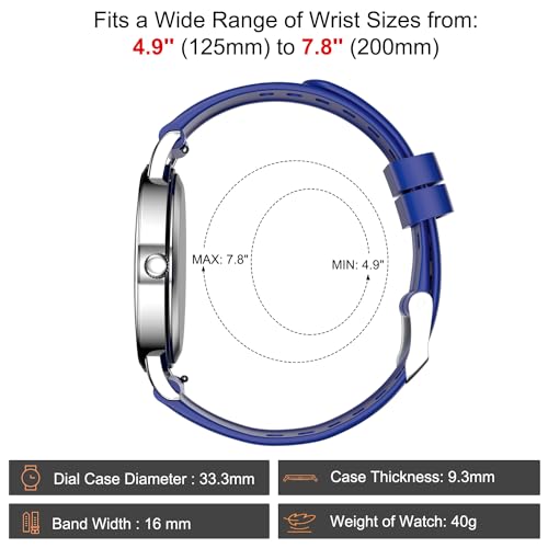 SIBOSUN Kids Watch for Boys - Analog Watch for Kids 8-12, Easy to Read & Teach Time Learning3