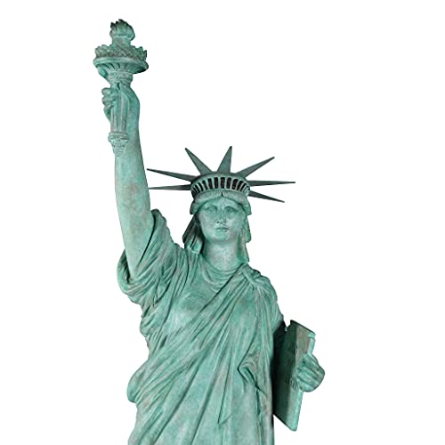 Estatua Gran Escala Libertad en Pedestal miniatura 4