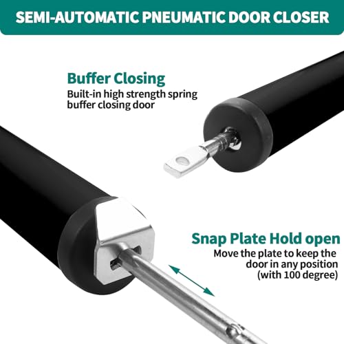 image for OXDFK Screen and Storm Door Closer Kit, Heavy Duty Pneumatic Screen an
