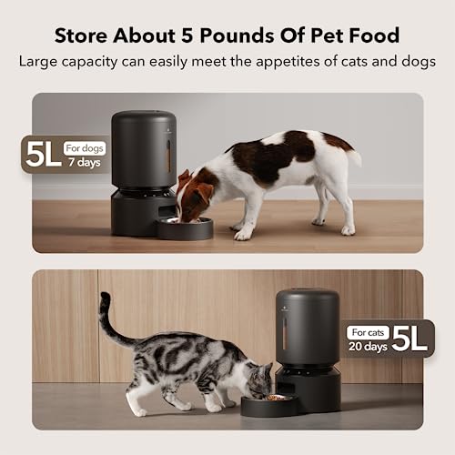 Petlibro PLAF103 Automatic Cat Feeder, 5G Wifi Automatic Dog Feeder thumb #5