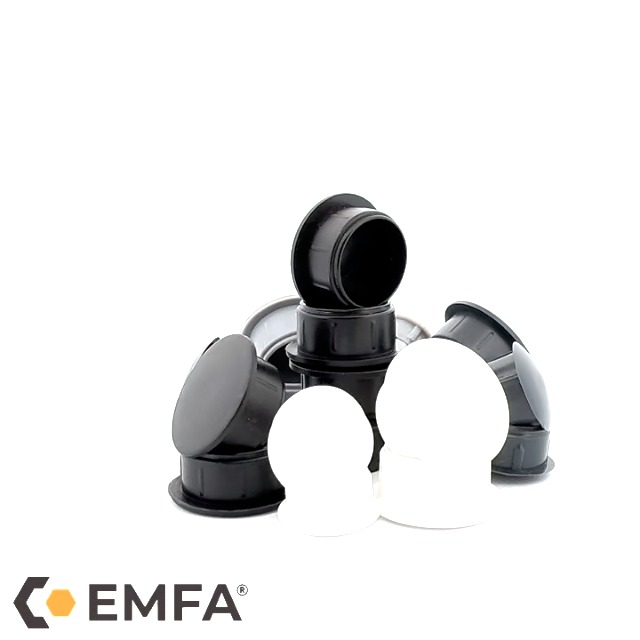 Tappi Per Fori Ciechi 12,0/18,0/8,4, PE, Nero - Foto 9