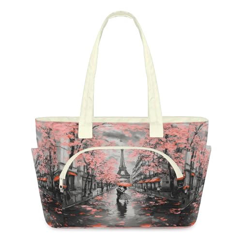 Sac fourre-tout Tour Eiffel : grand sac à main léger pour le travail