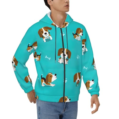 Sweat à capuche imprimé homme pull de voyage confortable en automne
