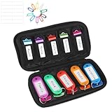 vellgo USB Flash Drive Case Soft Material Thumb Drive Holder case, USB Drive Holder Organizer, Portable Electronic Accessories Bag for USB Memory Stick with 10 Slots
