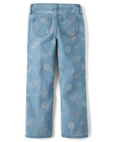 Image of The Children's Place Girls' Wide Leg Jeans