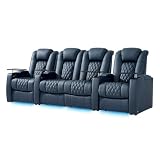 comfiroom Top-Grain Leather Row of 4