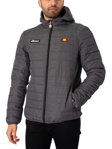 ellesse Herren Lombardy Jacke, Dunkelgrau (Dark Grey Marl), S EU