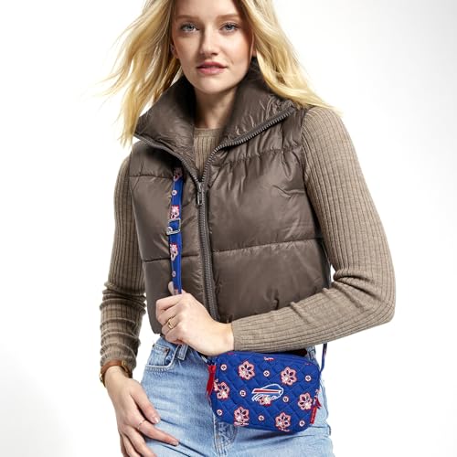 Image of Vera Bradley womens Cotton Small Stadium Crossbody Bag