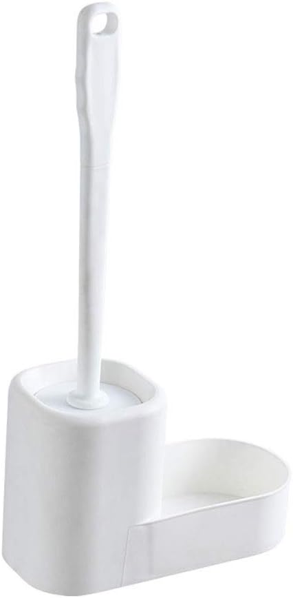 SPOUR Toilet Brush Holder Toilet Brushes, Household Hand Cleaning Tools, Toilet Brushes and Storage Shelves, Bathroom Long Handle Cleaning,Toilet Brush with Holder