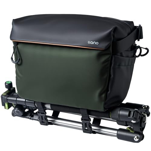 Bolso bandolera para cámara DSLR compacto y ajustable