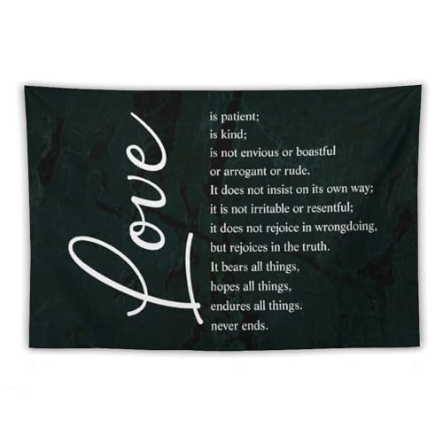 Tapiz para colgar en pared con frase motivacional para decorar tu salón o dormitorio