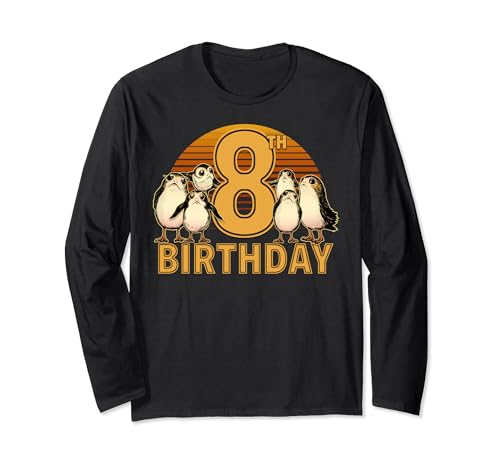 T-shirt Porgs Star Wars enfant vêtement anniversaire 8 ans manches longues