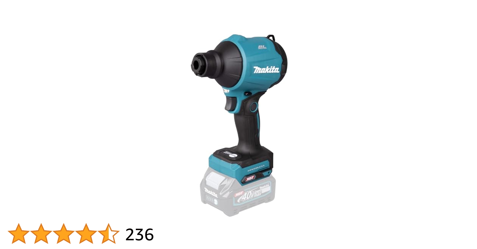 Makita - マキタ/makita 40Vmax充電式エアダスタ techno-k_as001gz-case