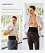 TAILONG Mens Shapewear Tummy Control Underwear Compression Shorts Slimming Body Shaper Leg Boxer Briefs Black