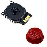 changer joystick psp 3000  Genérico Joystick Analogico Compatible para Sony PSP 2000 Series (2001, 2002, 2003, 2004, 200X) Color Rojo