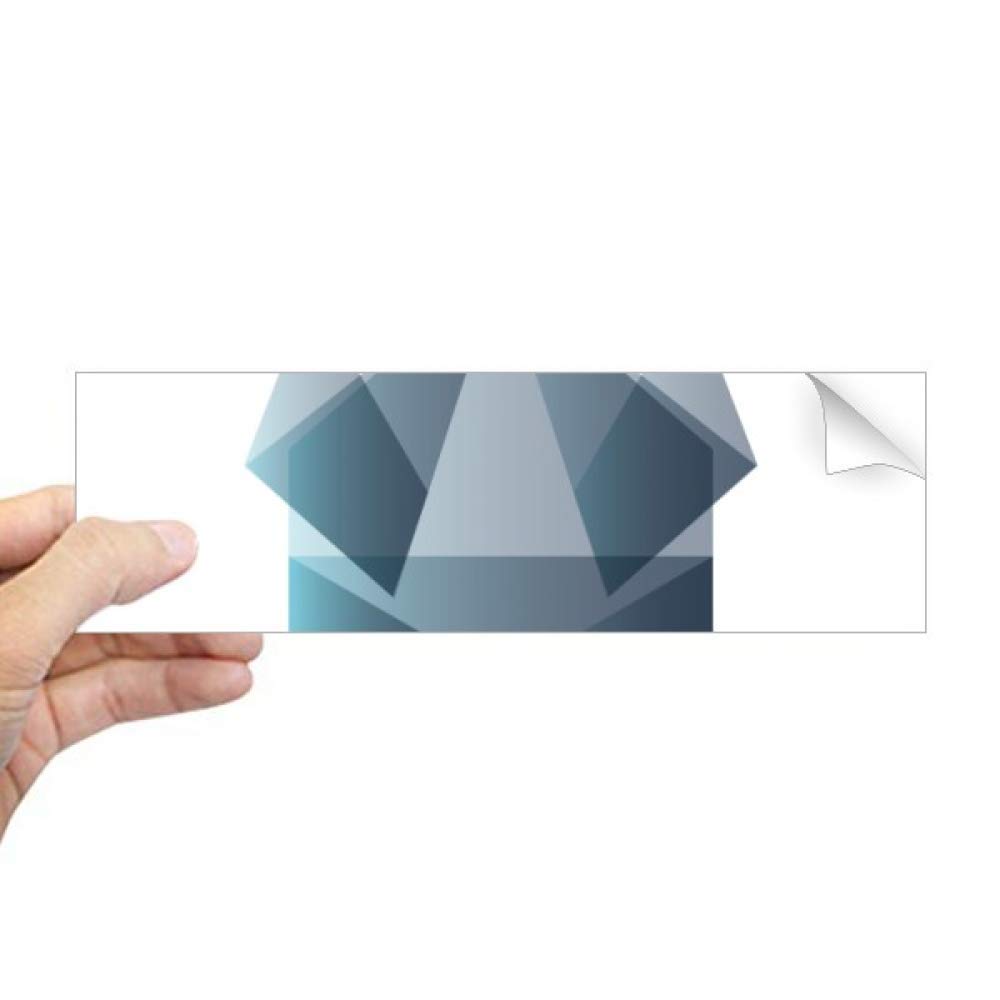 Rana geométrica origami adhesivo ventana rectangular para ocultar vistas aburridas