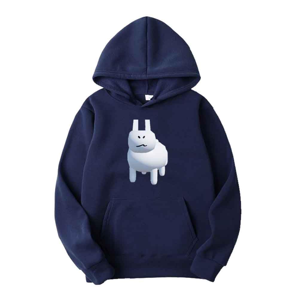 Hzsyc Boys K The Rabbit Gubby Pullover Hoodie Ids Funny Cute Rabbit Gubby Sweatshirts (,7-8Years)