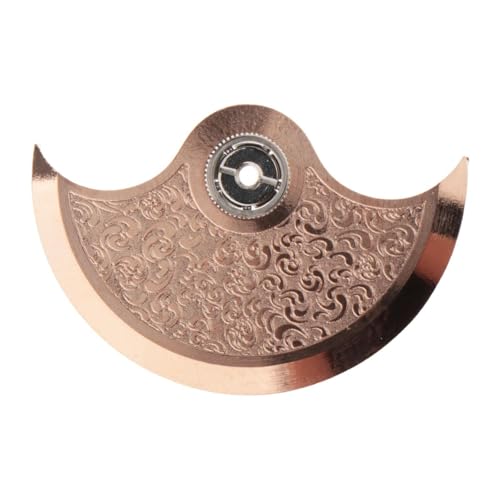 Perfeclan Automatischer Rotor für Uhren, Rotor mit oszillierender Masse, tragbare Wartung, zu verwenden, robuste, stabile Komponenten, Uhrenteile, Roségold