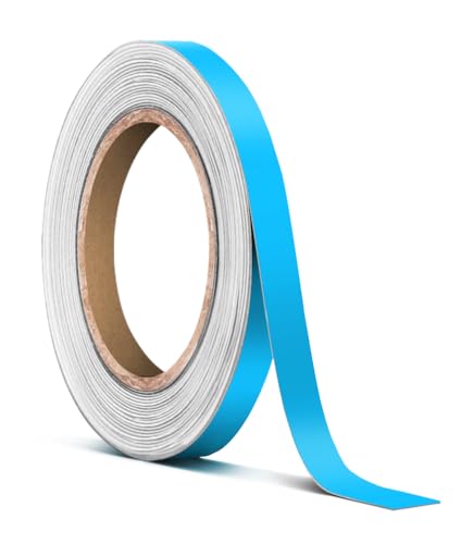 Image of VViViD Blue Stencil Vinyl Masking Tape Roll Film with Anti-Bleed Technology (0.25 inch x 150ft)