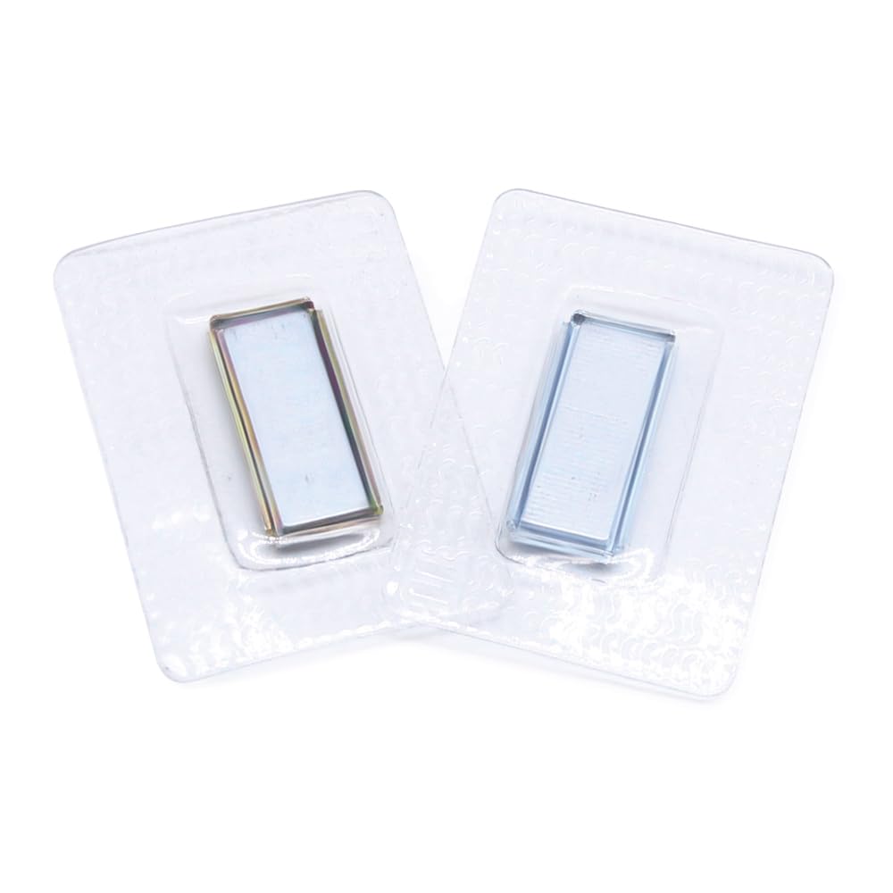Lot De 20 Aimants Cachés à Coudre 15x8x2 Mm - Boutons Magnétiques Invisibles