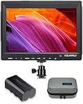 FEELWORLD FW759 7 Inch DSLR Camera Field Monitor with F550 2200mAh Battery HD Video Assist Slim IPS 1280x800 4K HDMI 1080p
