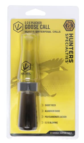Appel d'oie E-Z-E Plucker jaune à modulation acoustique - 4