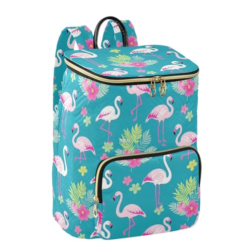 Elegant Animal Flamingo Peach Designed Backpack for Women Fashion Casual College Bookbag Daypack for Daily Travel Work bolsa de para mujer2