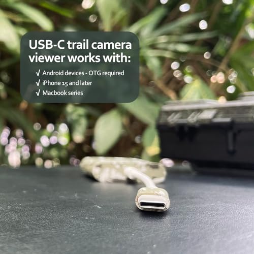 Trail Camera Viewer, Plug & Play For Hunters To View