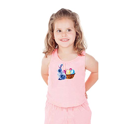 Easter Heat Transfers Rabbit Bunny Iron On Patches Easter Egg Stickers Easter Basket Appliqus For Easter Day Celebrations Clothing Bags Pillow Art Decoration 3Set Easter Sunday Party Favors #TOP2