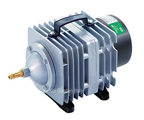 Hailea ACO 318 - Bomba de aire para acuario y estanque, hasta 3600 l/h, bomba de pistones