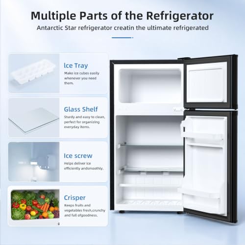 Antarctic Star 2.5 Cu Ft Mini Fridge