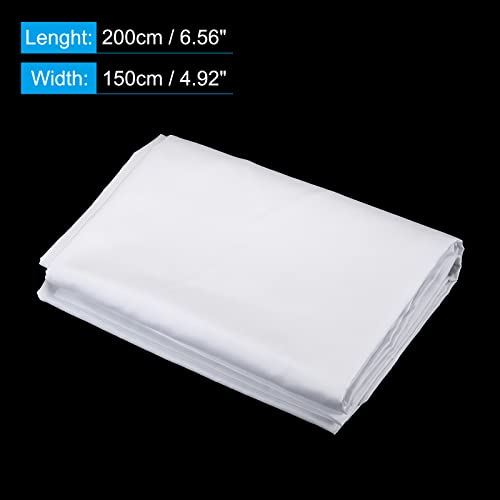PATIKIL 7x5ft Fabric Backdrop, White Seamless Polyester Cotton Photo Background for Photography Studio - Image 2