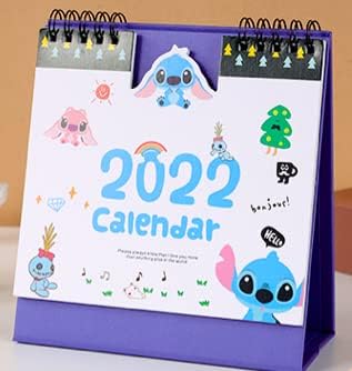 Cartoon Stitch Desk Calendar 2022