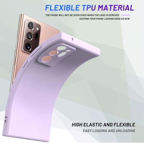 Image of for Samsung Galaxy Note 20 Ultra Case Purple, Scratch Resistant with Soft Touch, Slim Thin Phone Cover for Samsung Galaxy Note 20 Ultra