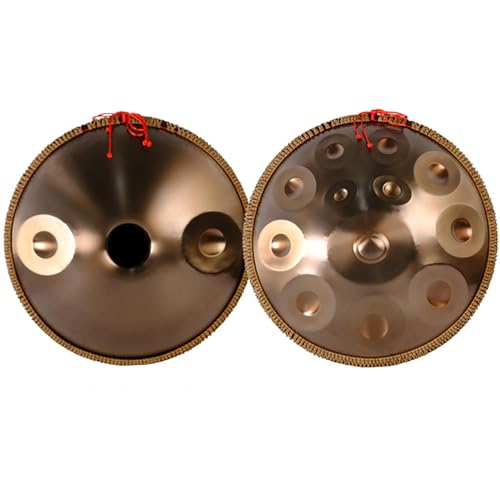 Handpan 14 notes à résonance de l'âme et voix pure de 55,9 cm