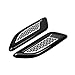 1 Pair Car Hood Scoop Decoration Air Vent Wing Trim Cover Compatible For Land Rover Range Rover Sport Evoque Discovery 4 Freelander 2(Carbon fiber look)