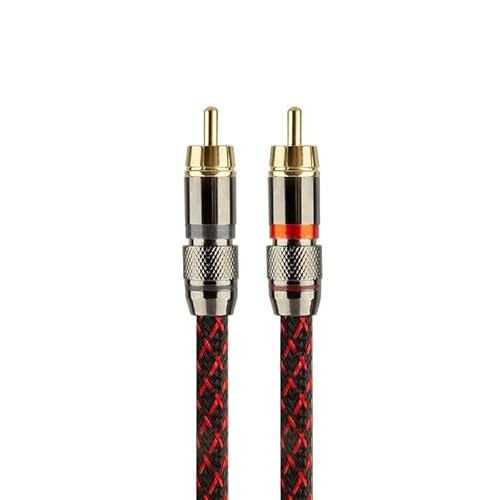 1�y�A 2 R/*C*A - 2 R/*C*A ���ݐڑ��P�[�u�� HIFI �X�e���I 4N OFC �I�X - �I�X �A���v DAC TV �J�[�I�[�f�B�I�p(1m)