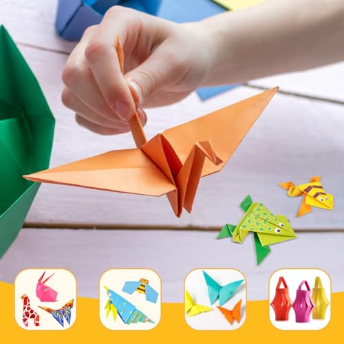 Kids Craft Origami Paper | 230 Pcs Origami Kit for Kids Ages 5-12 - image 8