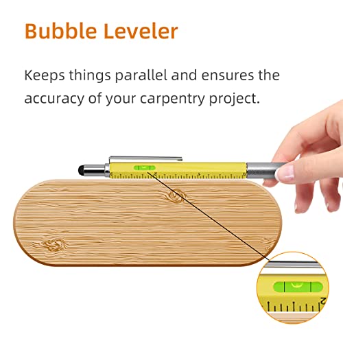 Regali per uomini, 6 in 1 penna a sfera multiuso
