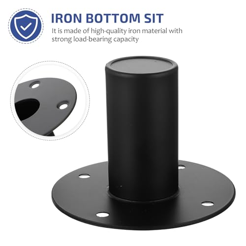 Soporte para altavoz que evita caídas con base de hierro de 10,7 cm 7