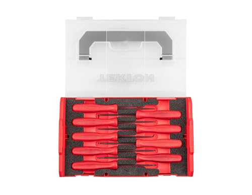 Image of TEKTON Pointed Pick and Hook Set, 9-Piece | PNH90701