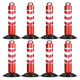 CAFIEDR Paletto delimitatore del Traffico, Colonna di Avvertimento di Sicurezza, paletto d...