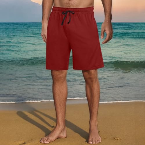 Men's Cargo Shorts Pius Size Cotton Stretch Baggy Work Shorts Big Tall Elastic Waist Summer Outdoor Hiking Multi Pockets2