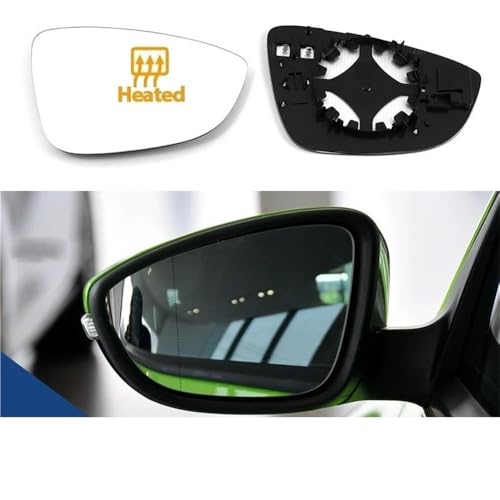 Miroir latéral de rechange pour Scirocco 2009-2017 glace dégivrante gauche