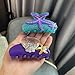 Colrful Gemstone Starfish Hair Clip,Acetate Claw Clips,Hair Clips for Women,Green, 1 Count (Pack of 1)