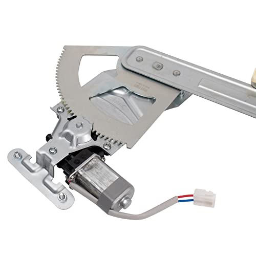 Image of TRQ Front Right Power Window Regulator & Motor Assembly Passenger Side Compatible with 1985-2005 Chevrolet Astro GMC Safari GM1351118 GM1351150