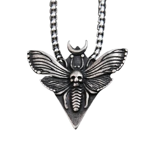 Collier pour hommes squelette le cadeau tendance idéal avec pendentif gothique