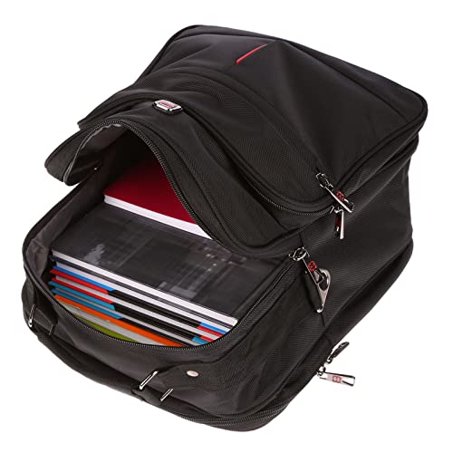 Christian Wippermann Arbeitstasche Herren - Hochwertige Flugbegleiter Tasche - Nylon Wasserabweisend, 30x34x20cm - 2 Hauptfächer mit Laptopfach - Abnehmbarer Trageriemen - 20L Volumen