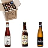 Caja degustación 9 cervezas belgas. Una selección de tres de las cervezas belgas más premiadas.